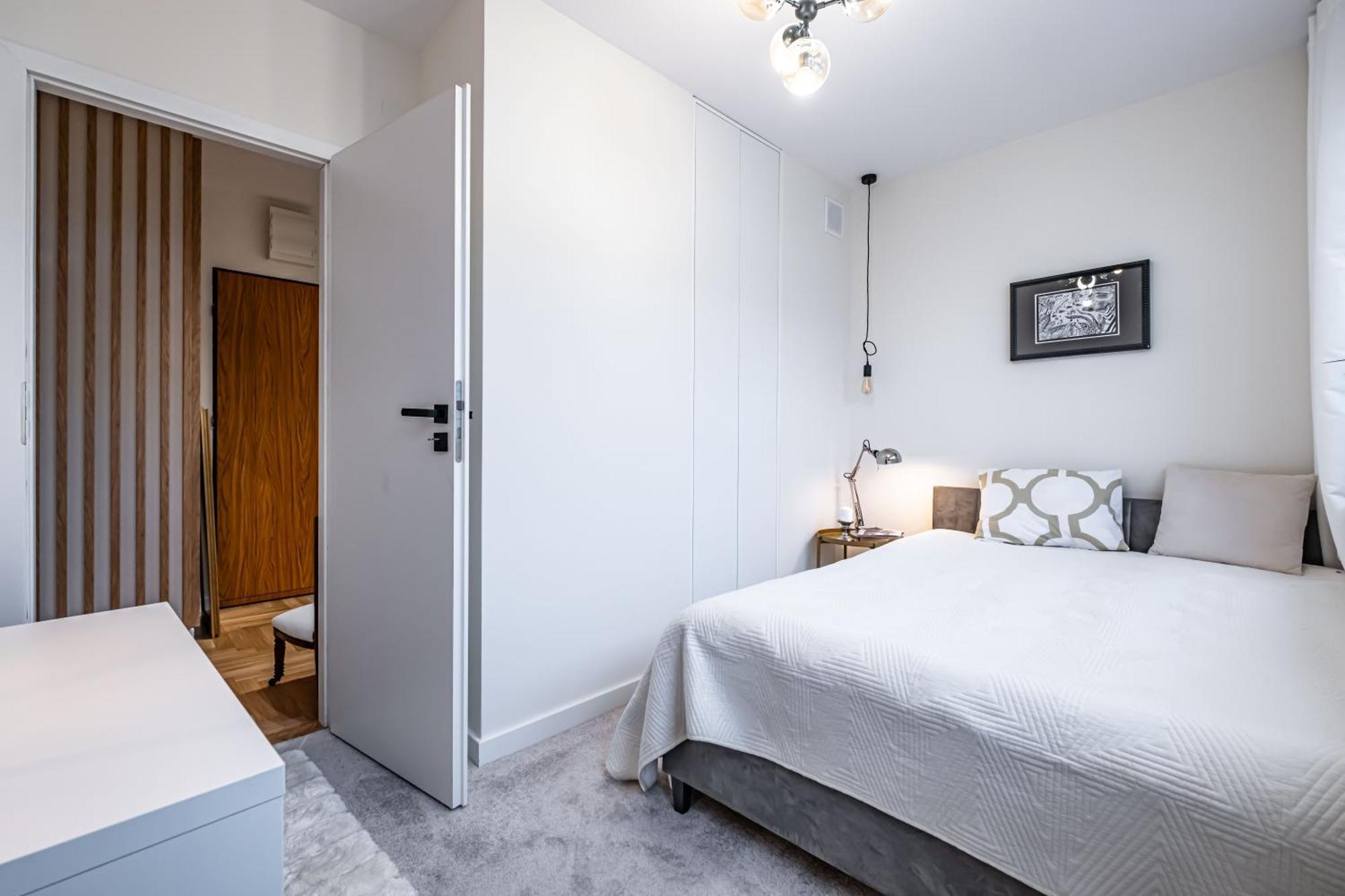 Luksusowy Apartament Blisko Centrum, Parking W Garazu Podziemnym Warszawa Eksteriør bilde